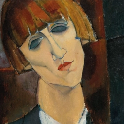 Curiosi kwadratowe puzzle Q Art: Pani Kislingová, 66 elementów