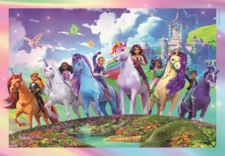 Puzzle Jednorożcowa Akademia 104 elementy CLEMENTONI