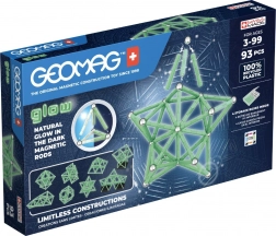 Geomag Glow magnetyczna konstrukcja 93 elementy