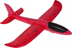 Piankowy szybowiec z ręczną wyrzutnią – Czerwony