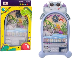 Gra ze stołem pinball smoki i dinozaury niebieski stojak