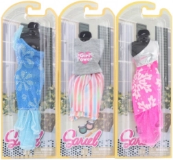 Sukienki dla lalki kolekcja SARIEL – mix kolorów, 1 szt.