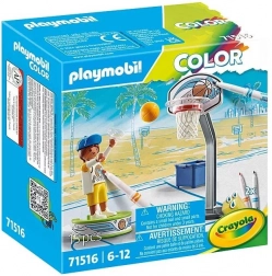 Playmobil Color Skater z piłką do koszykówki