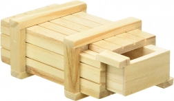 Goki magiczne drewniane pudełko z tajną szufladką