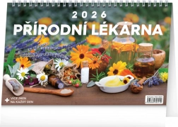 Kalendarz biurkowy Naturalna apteka 2026