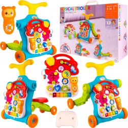 Chodzik, panel do zabawy i stolik 5w1 ze zbiornikiem na wodę