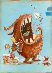 Puzzle Zozoville: Wszystkożerca 1000 elementów