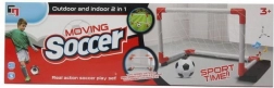 Zestaw piłkarski z ruchomą bramką i efektami dźwiękowymi