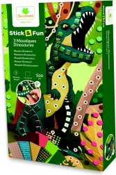 Stick & Fun - mała mozaika dinozaury