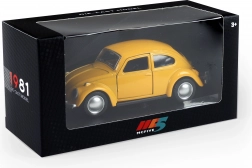 Metalowy modelik samochodu 1:36 z napędem typu pull-back, otwierane drzwi (11 cm)