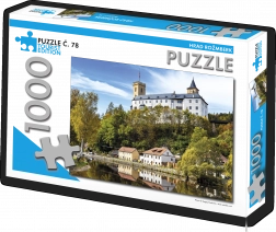 Puzzle Zamek Rožmberk 1000 elementów