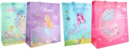 Torba prezentowa syrenka plastikowa 32 × 36 × 12 cm