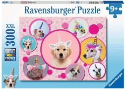Puzzle Ravensburger Jednorożce Psiaki