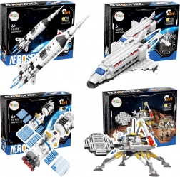 Klocki Aerospace 2w1 – lądownik marsjański i kosmiczny robot, 146 elementów