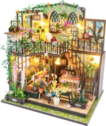 Miniatura domku Darcy – kwiatowy dom