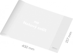 etui na zeszyt nutowy, mocne, transparentne