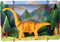EscapeWelt 3D drewniane puzzle Brontosaurus