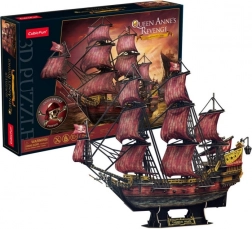 Puzzle 3D Queen Anne’s Revenge – 391 elementów