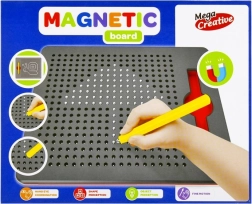 Edukacyjna magnetyczna tablica do rysowania z rysikiem