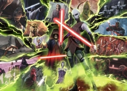 Ravensburger puzzle Star Wars złoczyńcy: Asajj Ventress 1000 elementów