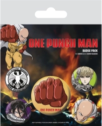 Zestaw przypinek One Punch Man