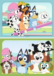 Bluey Ravensburger puzzle na placu zabaw