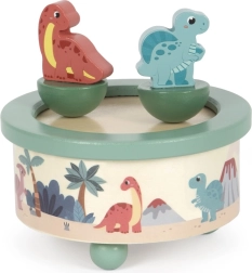 Mała pozytywka z dinozaurami