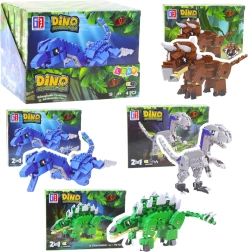 Klocki 2w1 dinozaur i robot, 148–175 elementów