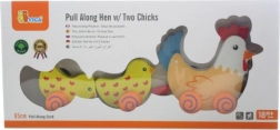 Viga kura na sznurku z kurczaczkami 36 cm