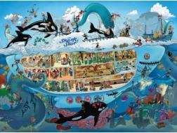 HEYE Puzzle Zabawa w łodzi podwodnej 1500 elementów