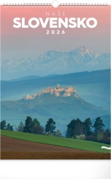 Kalendarz ścienny Nasza Słowacja 2026