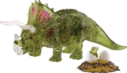 Puzzle 3D Triceratops z młodym