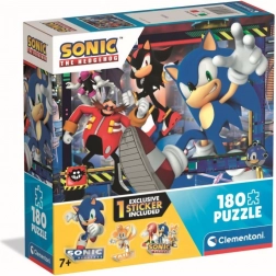 Puzzle Sonic Jeż w akcji 180 elementów