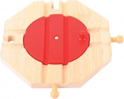 obrotnica z 4 wyjazdami Bigjigs Rail