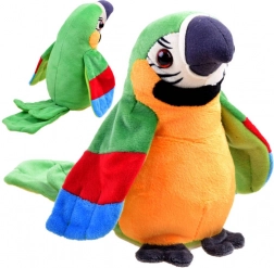 Mówiąca pluszowa papuga z funkcją powtarzania – Papuga