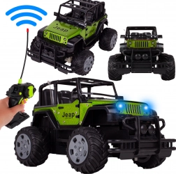 Terenowe auto RC 1:20 metalowy JEEP