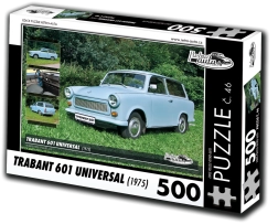 Retro Samochody Puzzle Trabant 601 Universal 500 elementów