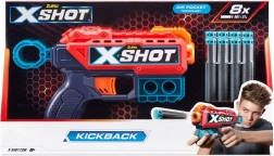 Wystrzeliwacz X-Shot Kickback 8 strzałek