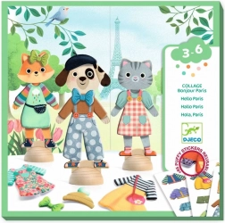 Djeco kolaż Bonjour Paris