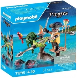 Playmobil Pirat z balistą