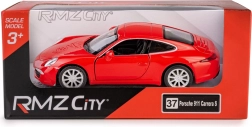Metalowy model auta PORSCHE 911 Carrera S 1:32 z napędem pull-back
