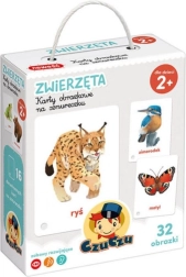 Karty obrazkowe na sznurku: Zwierzęta
