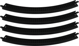 zakrzywione tory do zestawu MINI – 4 szt.