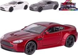Metalowy model auta Aston Martin Vantage 1:36 Welly z zawieszeniem i napędem typu pull-back
