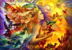 Puzzle Fantastyczny kolorowy świat 1000 elementów