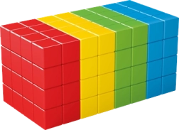 Geomag Magicube Full Color – magnetyczna układanka 128 klocków