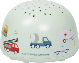 A Little Lovely Company lampa z projektorem dla dzieci – Pojazdy
