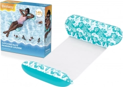 dmuchana siatkowa pływająca hamakowa mata miętowa 140 × 87 cm BESTWAY