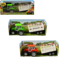 traktor z przyczepą na napęd cierny (z rozpędu)