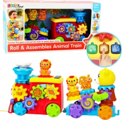 Muzyczny Interaktywny Pociąg z Misiem